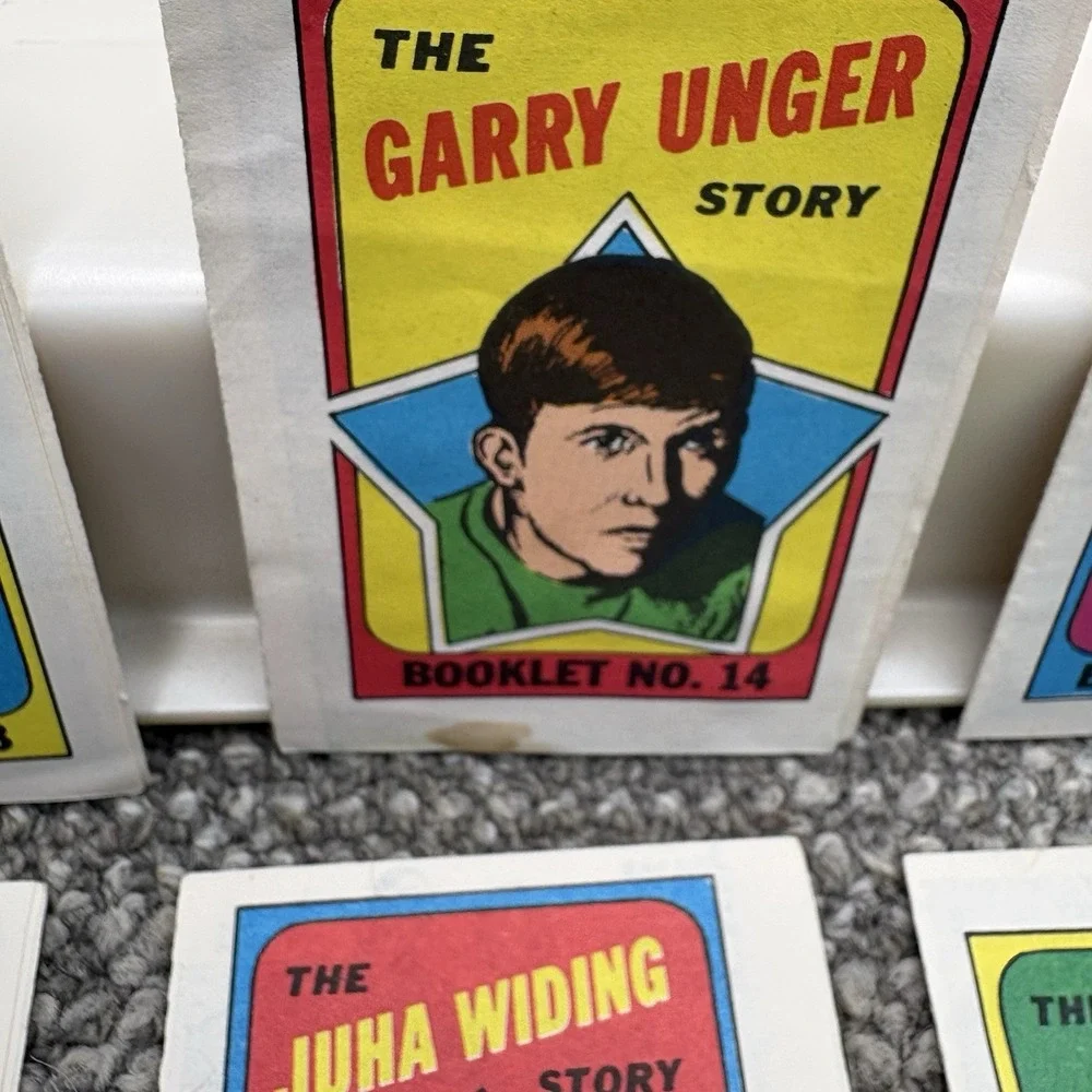 1971‎ Topps Hockey Booklets Complete Set 1-24 VTG Collectible Set